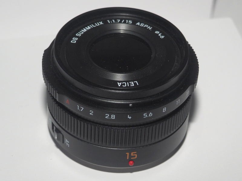 15mm/F1.7 Leica Lensは、LEICA DG SUMMILUX 15mm F1.7 ASPH.として商品化が発表されているレンズ
