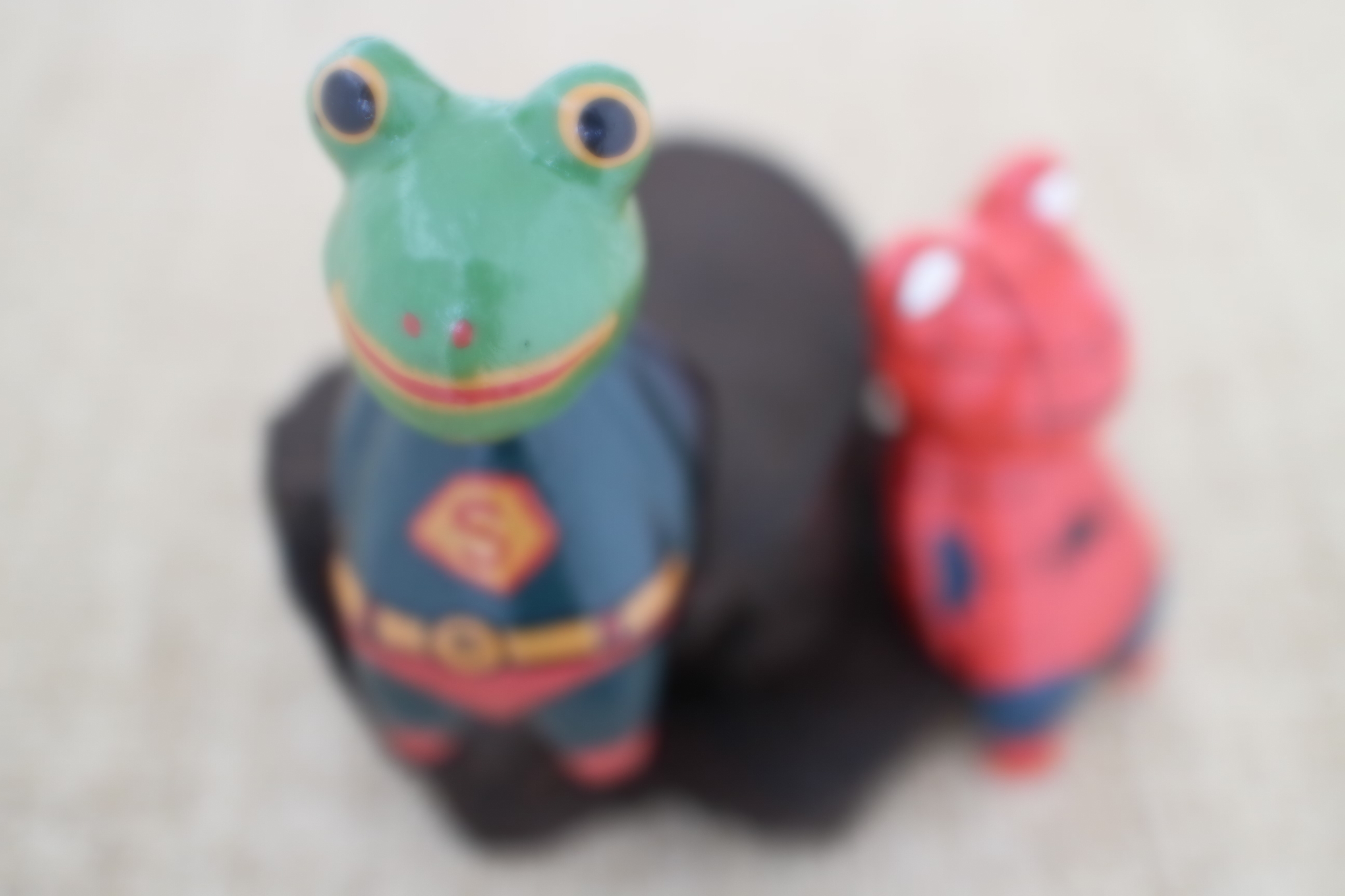 エフェクト：ソフトフォーカス（ぼかし具合：強め）