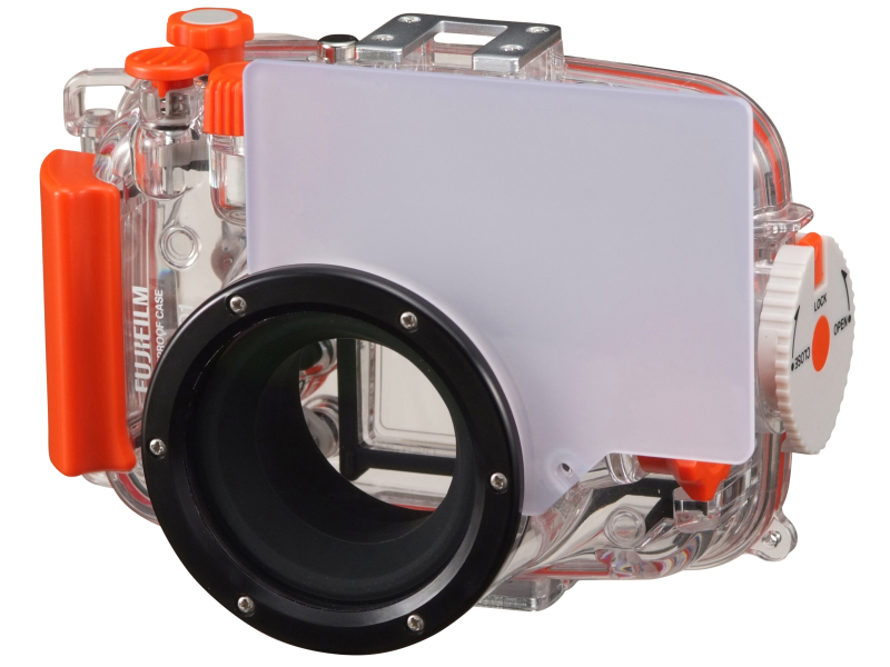 ストロボの拡散板が付属する。