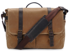 キャンバス×レザーの風合いを楽しむ、大人の日常カメラバッグ - 女子