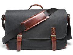 キャンバス×レザーの風合いを楽しむ、大人の日常カメラバッグ - 女子