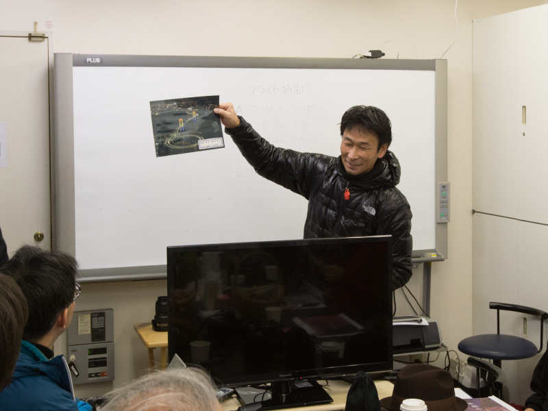 講師は航空風景写真家の加藤健志氏