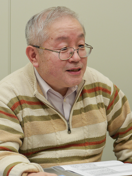 LUMIX Gシリーズ全般の市場化推進を担当している井上義之氏。