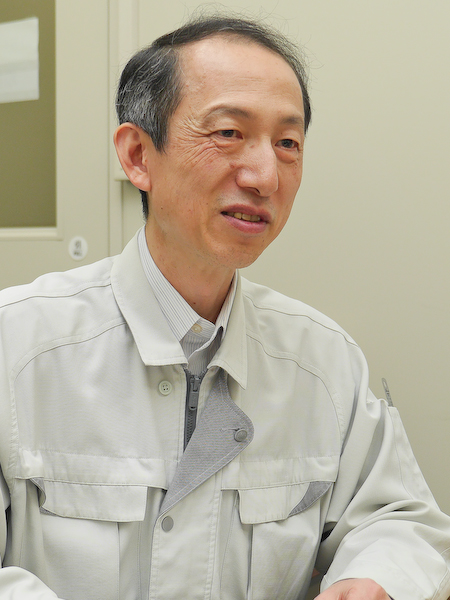 機構設計を担当した寺坂琢史氏。