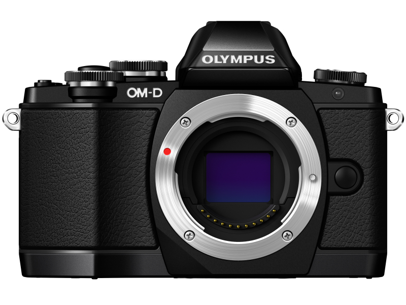 OLYMPUS OM-D E-M10。シルバーが2月末、ブラックが3月末に発売予定。価格はオープン。ボディのみの店頭予想価格は8万円前後の見込み