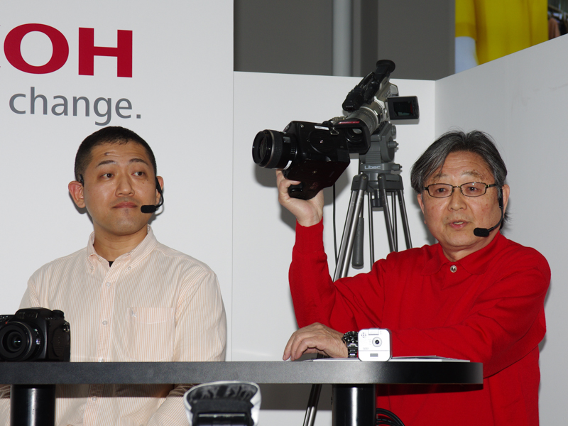 田中希美男氏（右）と前川泰之氏（左）