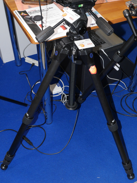 HORSEMANブランドの三脚（写真は4段タイプ）