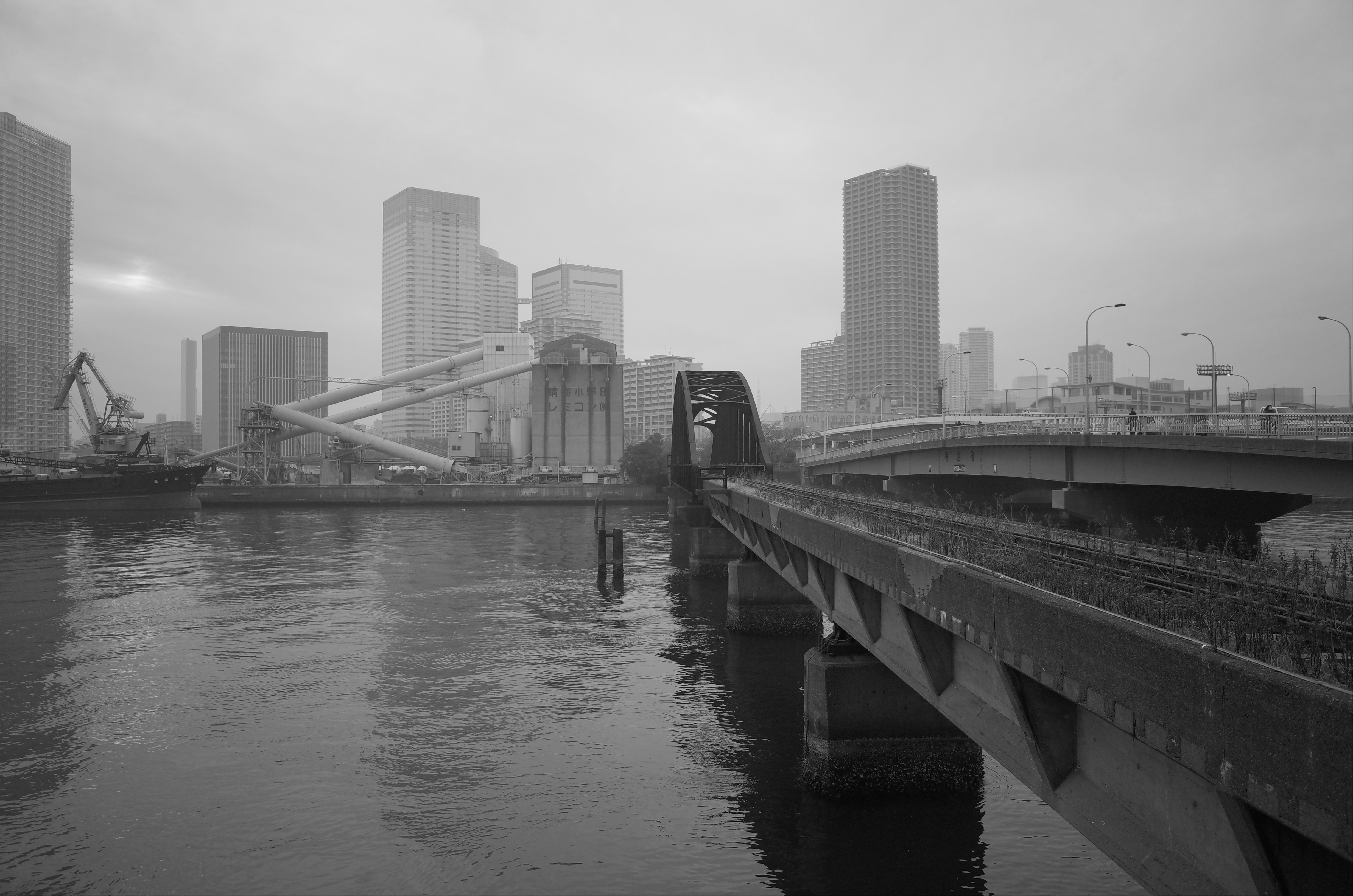 エフェクト：白黒