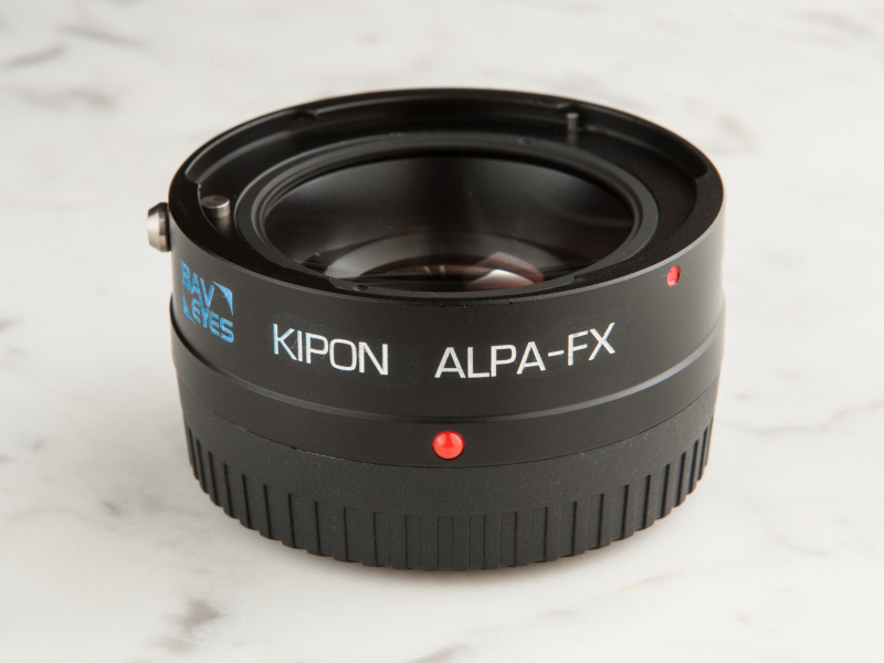 キポンのBAVEYES ALPA-FXは、焦点工房にて3万6,800円。ソニーEマウント用もある
