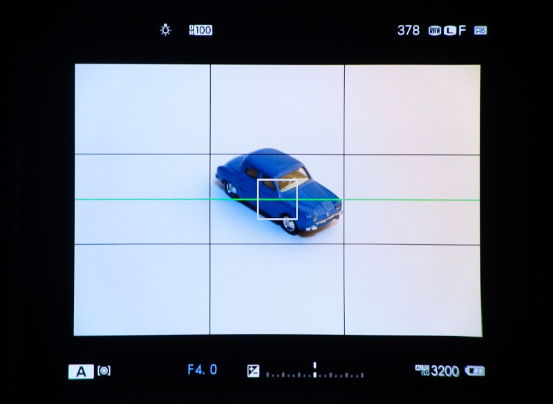 マルチモード：ノーマルは従来からの表示スタイルだ。構図を重視する際に活用しよう