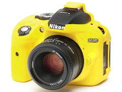 差がつく一台 Nikon D5300 迷彩カバー付き AF-P Wi-Fi ジャパンホビーツール、ニコン「D5300」用シリコンカバー3色