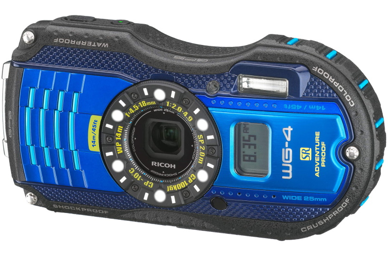 WG-4 GPS（ブルー）。ブラックも用意