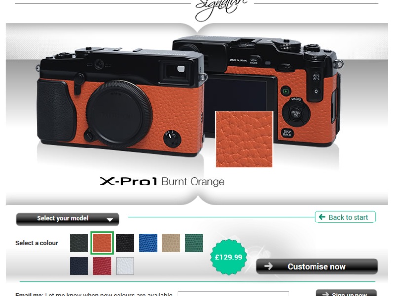 オーダーページの例