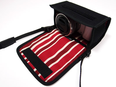 ブラック・ボルドーストライプ