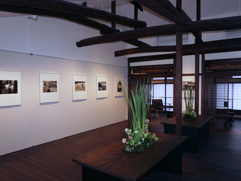 2階のギャラリースペース。このときの企画展は、マグナムのメンバーが撮影した京都の写真を展示したもの