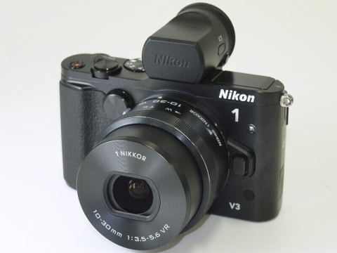 Nikon 1v3 グリップ付きミラーレス一眼