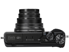 オリンパス、“PEN”風デザインの24倍ズーム機「STYLUS SH-1