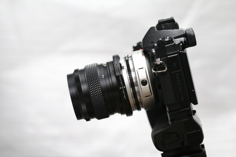 撮影時の様子。