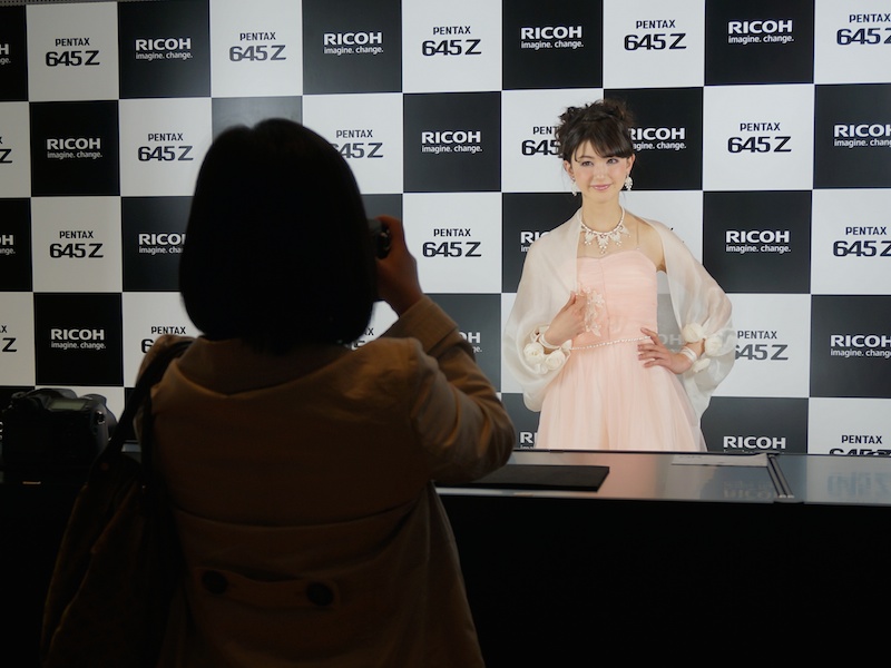 シューティングコーナーも。撮影画像の持ち帰りは不可