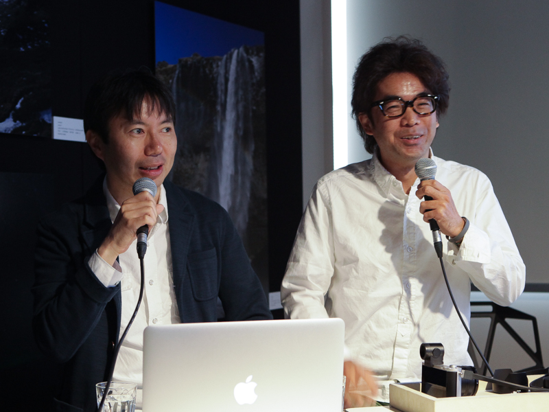 藤井智弘氏（左）と河田一規氏（右）