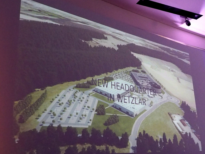 ライツパークのイメージ。建物の形はカメラや双眼鏡などをモチーフにしているという