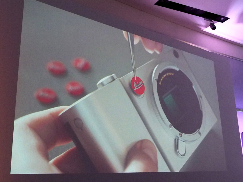 ライカTのデザインスケッチ