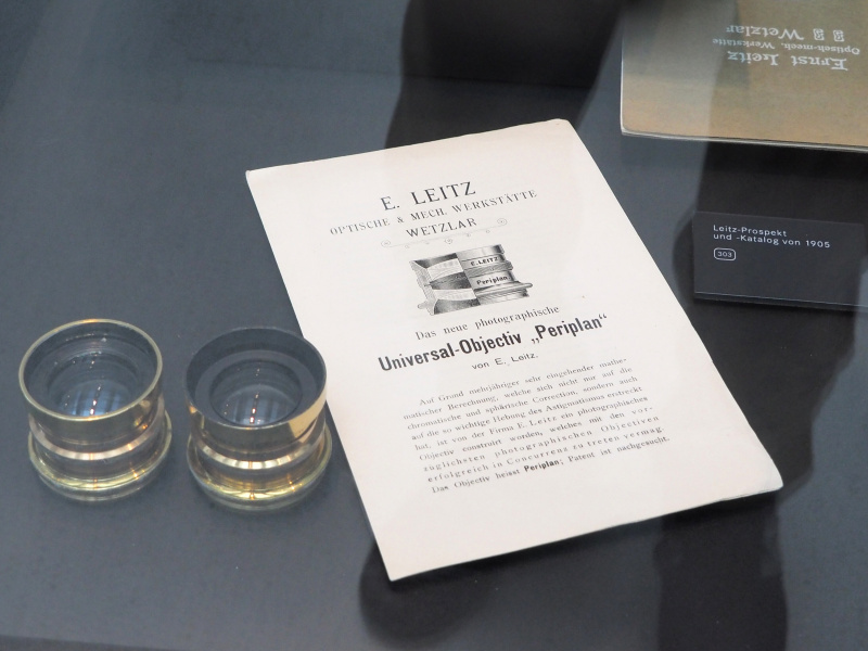 1905年のレンズカタログ