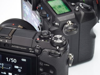 ミニレポート：操作系をメインの一眼レフに近づける （パナソニック