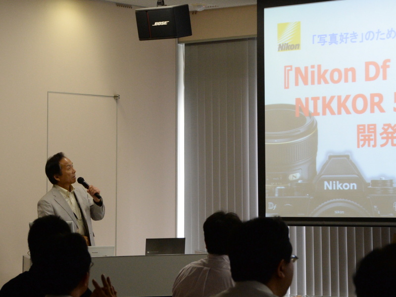 ニコン後藤研究室 後藤哲郎氏のプログラム説明から講演会がスタートした