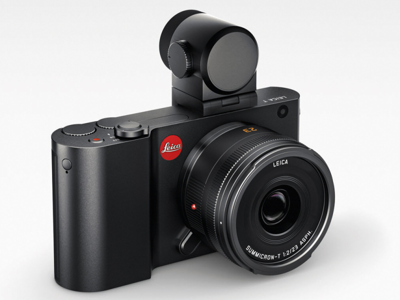 ライカTのEVF装着イメージ