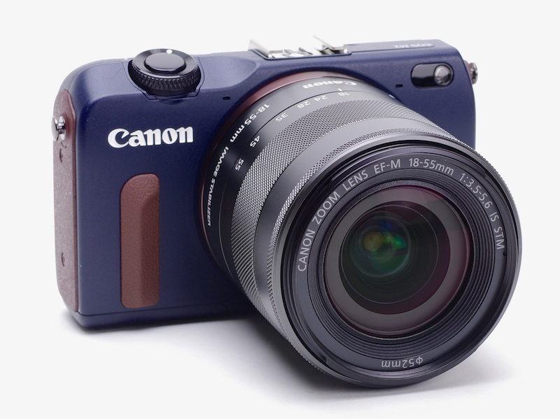 EF-M18-55mm F3.5-5.6 IS STMを装着