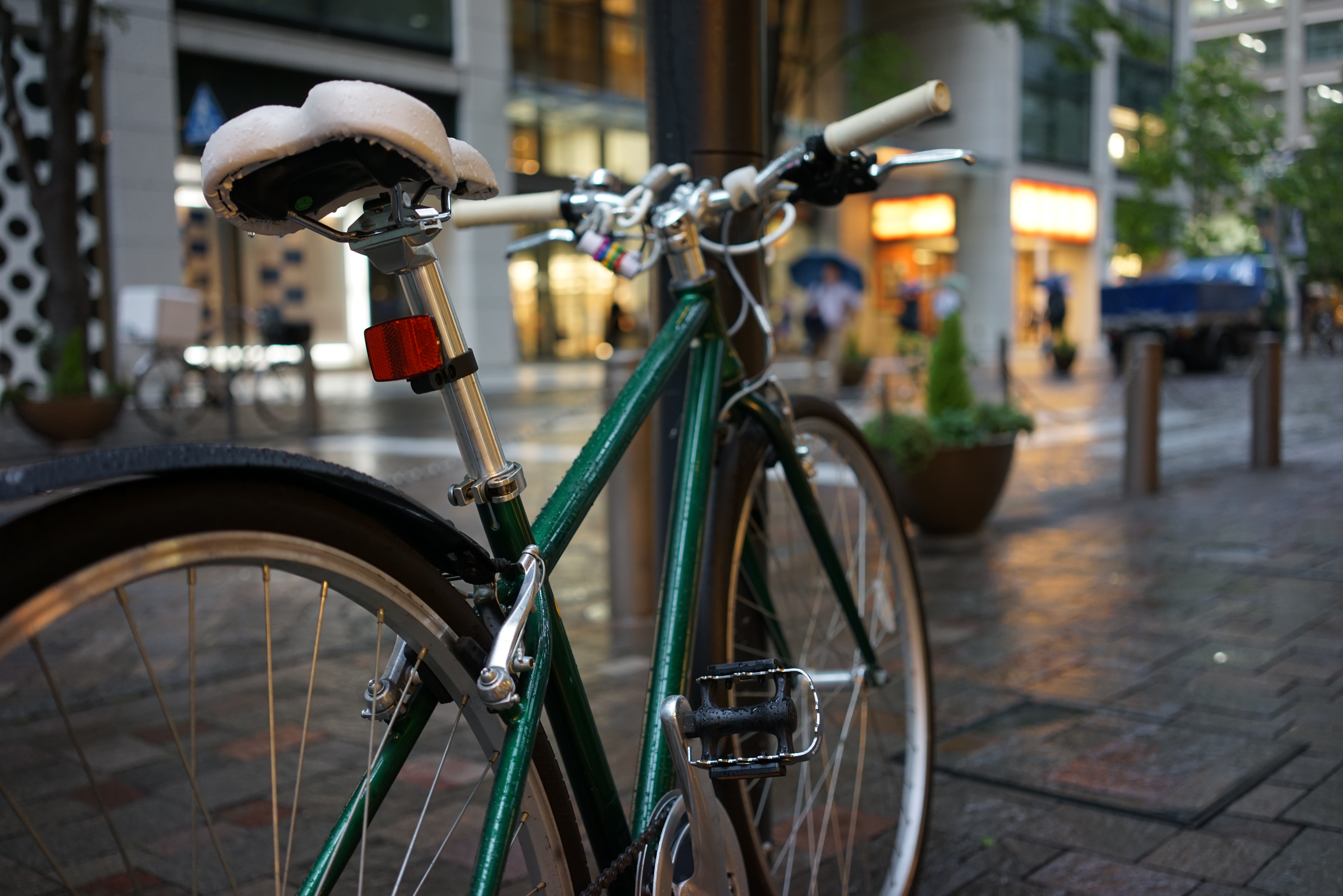 この写真も絞りは開放F2.8。合焦面からのボケ味はナチュラルに変化している。大きな玉ボケができたり、被写体の芯がなくなるほどのボケは得られないが、雰囲気あるボケは得意とする。手ブレ補正機構が欲しい。α7R / 1/60秒 / F2.8 / 0EV / ISO400 / 絞り優先AE / 35mm