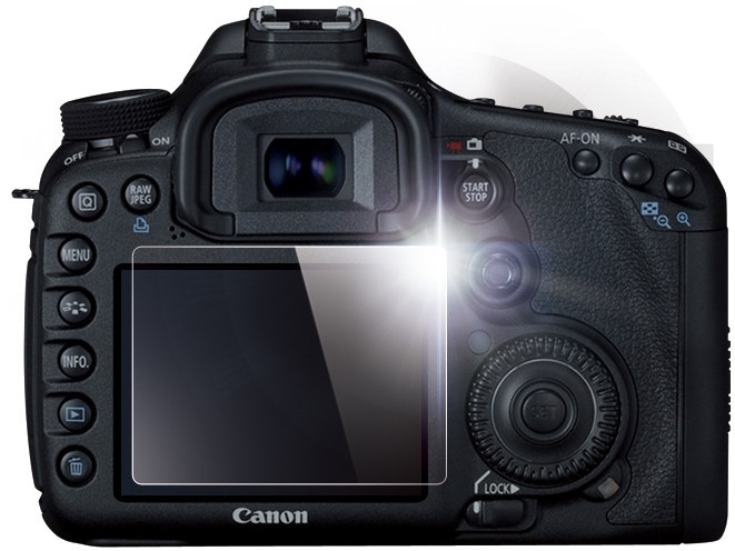 High Grade Glass Screen Protector EOS 7D用