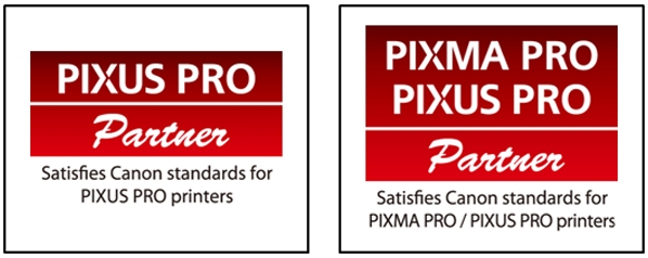 検証済みであることを証明するロゴマーク（PIXMAはPIXUSの海外名）