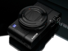 ソニー「サイバーショットDSC-RX100M3」用のレザー製貼革 - デジカメ