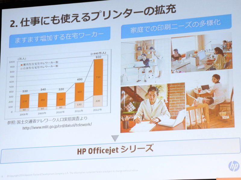 在宅ワーカーや仕事・趣味兼用のプリンターを意識