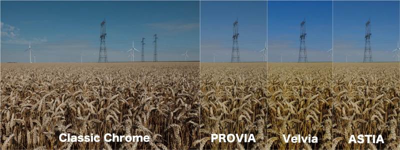 従来のフィルムシミュレーションとの違い