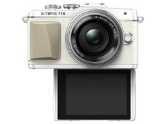 自分撮り機能を強化した「OLYMPUS PEN Lite E-PL7」 - デジカメ Watch