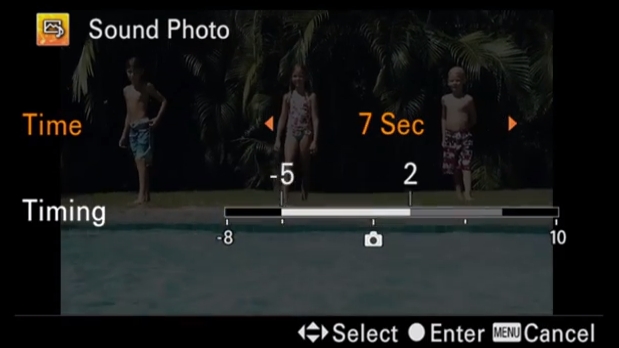 録音セッティング画面と録音中のイメージ