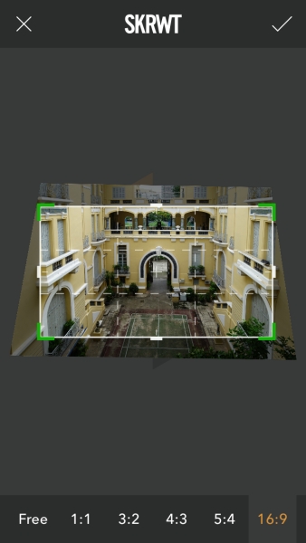 どの部分をどのように切り出すか指定