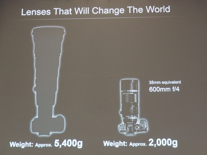 600mm F4相当の300mm F4レンズ