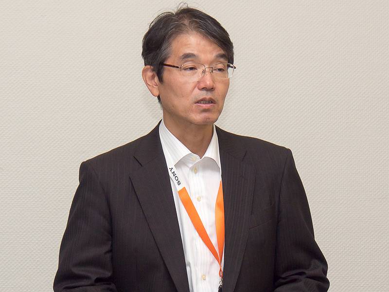 ソニー 業務執行役員SVP イメージング・プロダクツ&amp;ソリューションセクター 副セクター長デジタルイメージング事業本部長の石塚茂樹氏