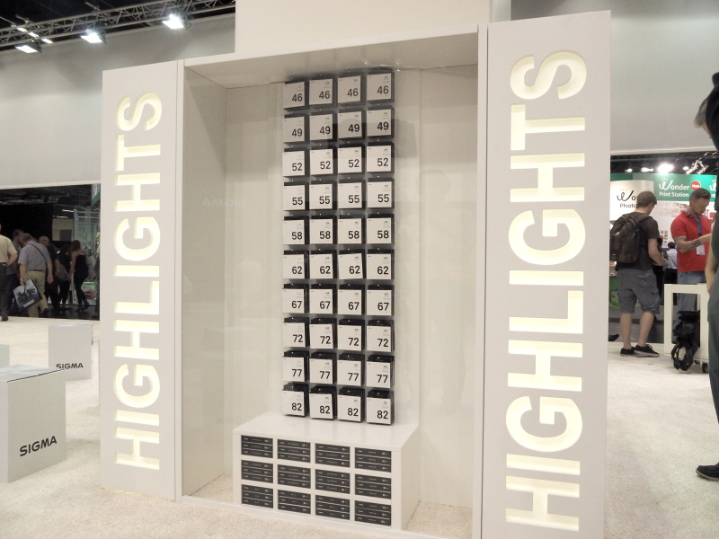 新しいフィルターシリーズのパッケージも統一感を意識している