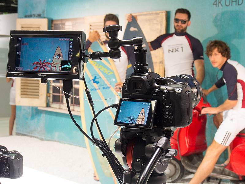 4K動画などの撮影用システムの紹介も