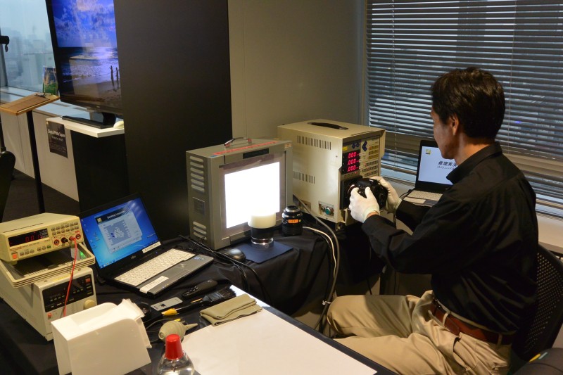 修理実演コーナーのイメージ