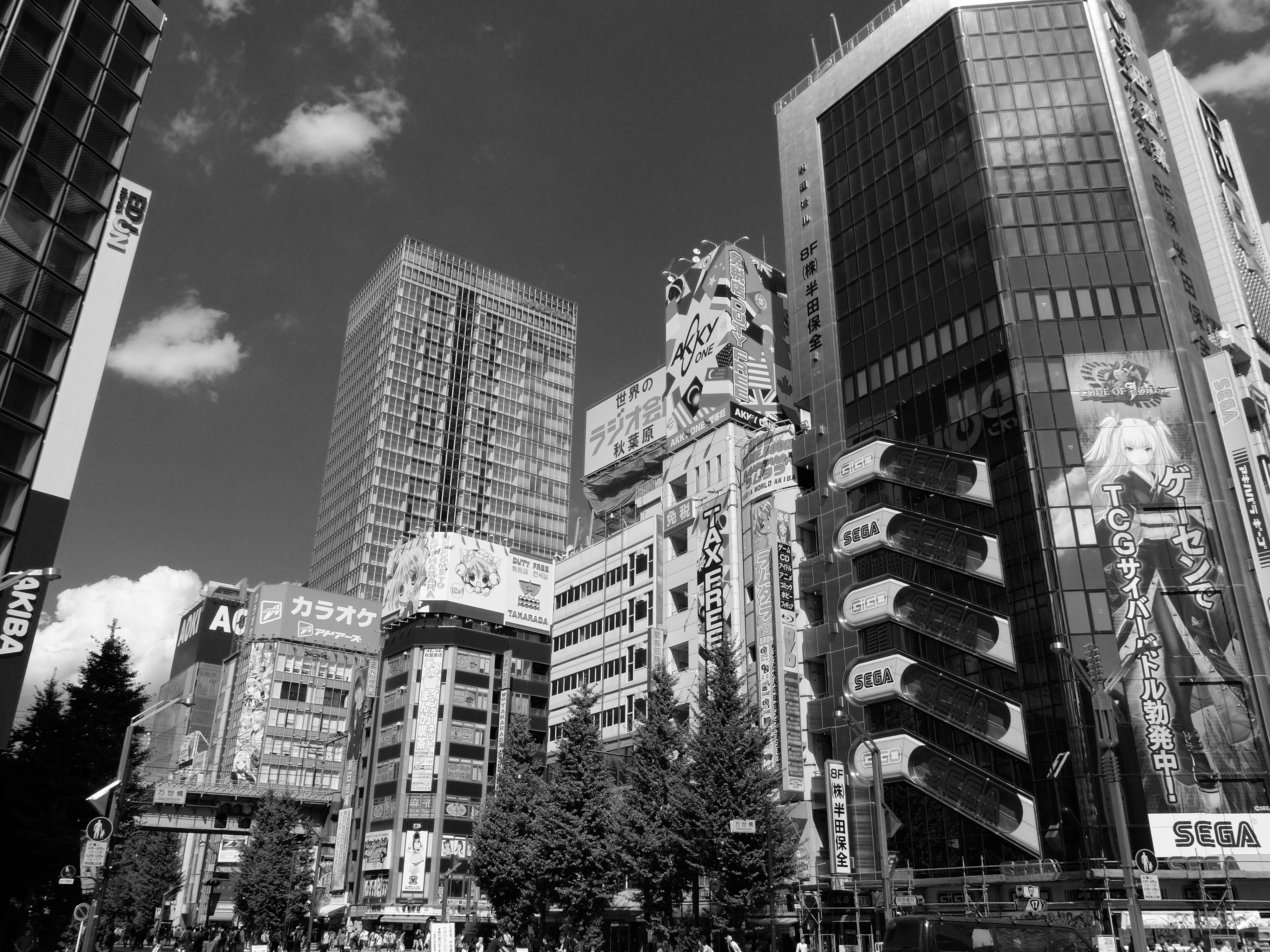 モノクロ+Rフィルター