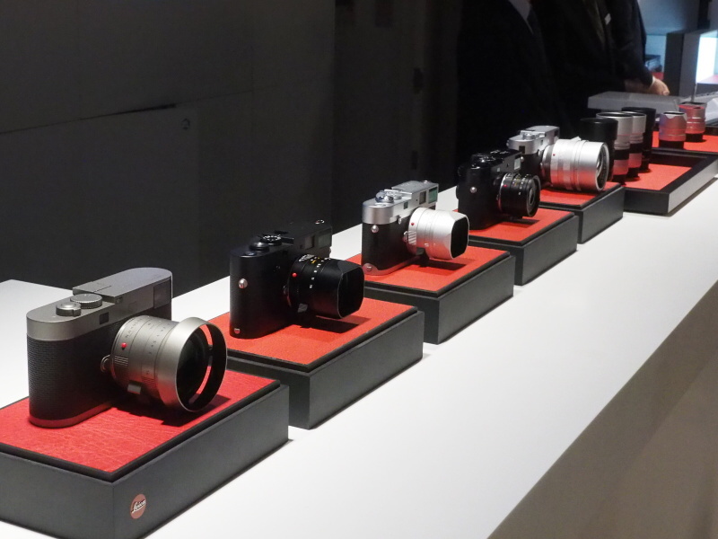 フォトキナ発表の新製品が並んだ