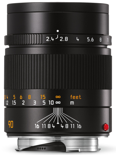 ズマリットM f2.4/90mmブラック。10月発売。29万1,600円