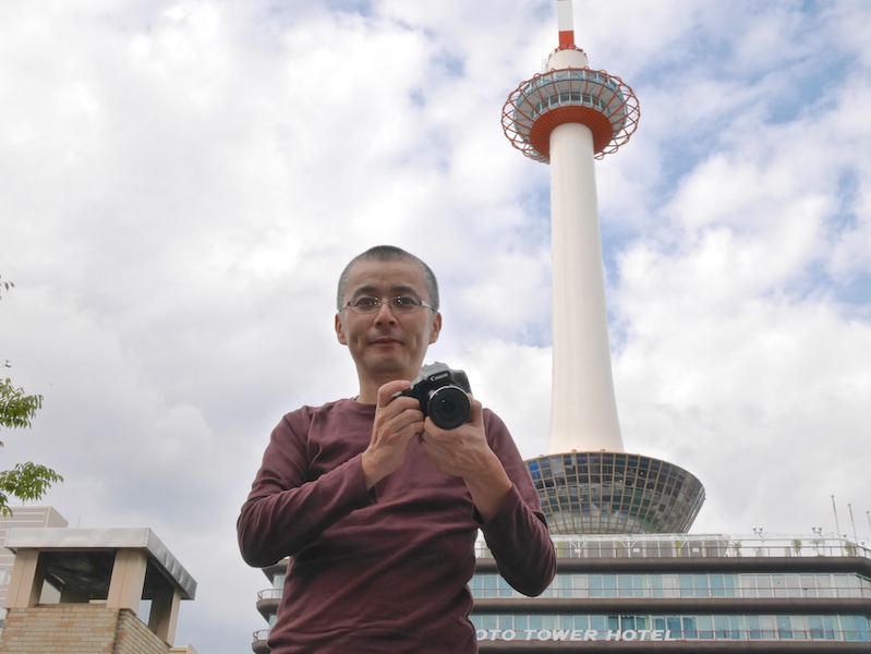 たまたま京都に帰省中だった川北茂樹さん