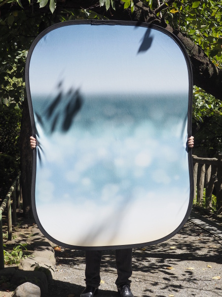 ラインナップは2種類が用意されており、こちらは「秋の葉/海辺」の例。今回の試写ではこちらを使用した